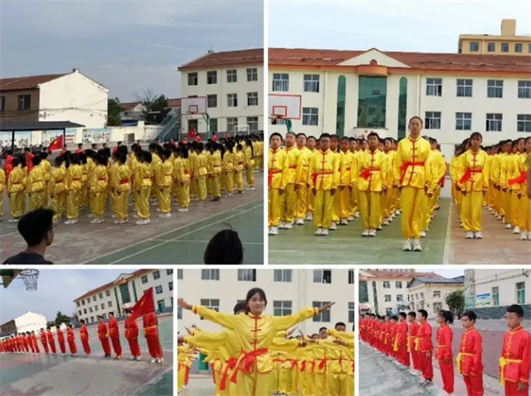 传统文化武术操大赛，青春身手展现民族魅力